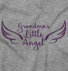 Grandma's Little Angel Infant Toddler T Shirt-Direct To Garment Print-Brisco Baby
