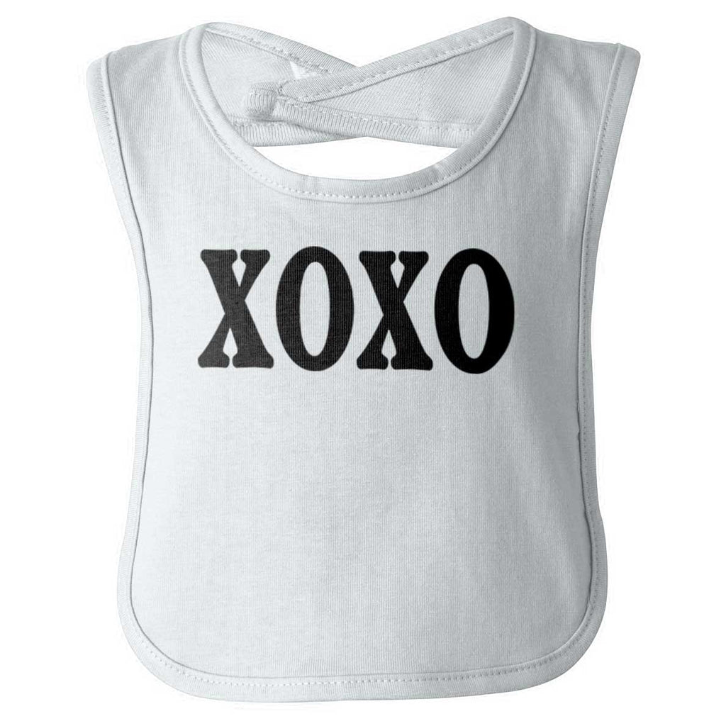 XOXO Infant Baby Bib-Direct To Garment Print-Brisco Baby