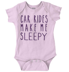Car Rides Romper Bodysuit-Direct To Garment Print-Brisco Baby