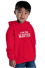 I Am The Master Dungeons Gamer Toddler Pullover Hoodie-Direct To Garment Print-Brisco Baby