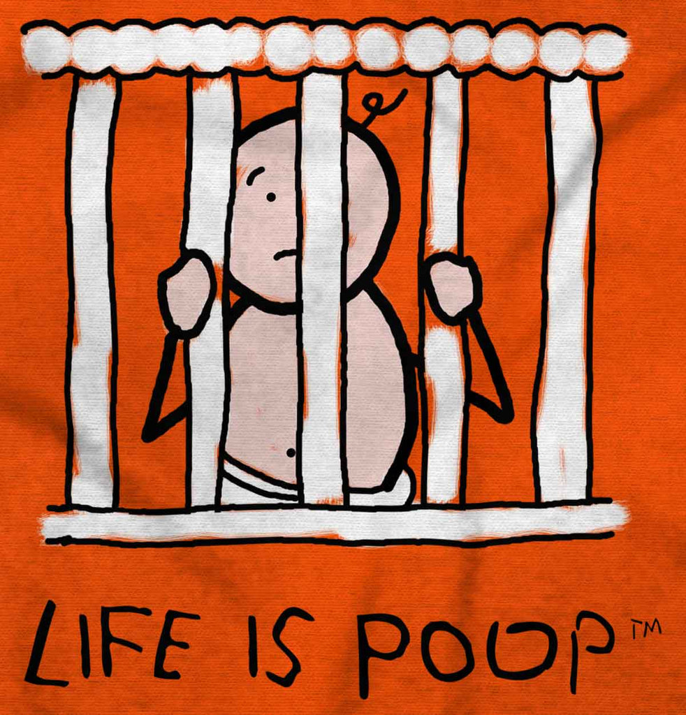 Jail Crib Infant Toddler T Shirt-Direct To Garment Print-Brisco Baby