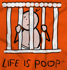 Jail Crib Infant Toddler T Shirt-Direct To Garment Print-Brisco Baby