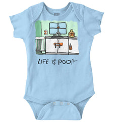 Safety Locks Romper Bodysuit-Direct To Garment Print-Brisco Baby