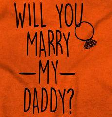 Marry My Daddy Toddler Pullover Hoodie-Direct To Garment Print-Brisco Baby