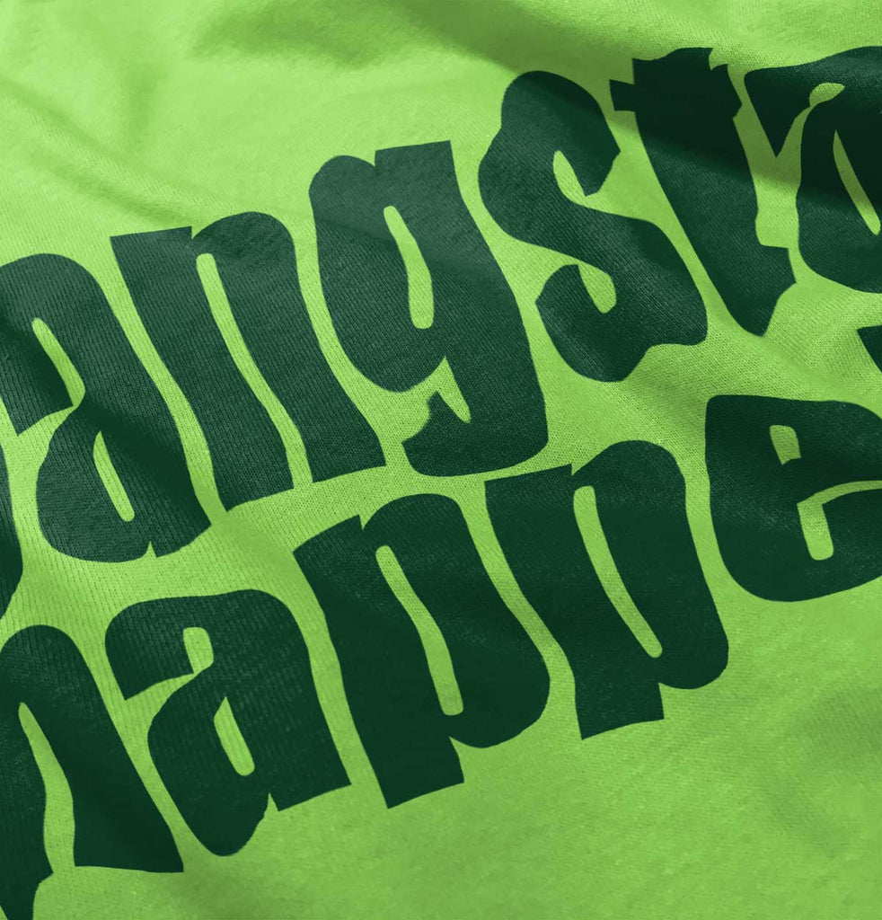 Gangsta Napper Romper Bodysuit-Direct To Garment Print-Brisco Baby