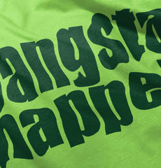 Gangsta Napper Romper Bodysuit-Direct To Garment Print-Brisco Baby