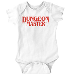 Dungeon Masters TV Show Nerd Romper Bodysuit-Direct To Garment Print-Brisco Baby