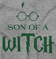 Son Of A Witch Infant Toddler T Shirt-Direct To Garment Print-Brisco Baby