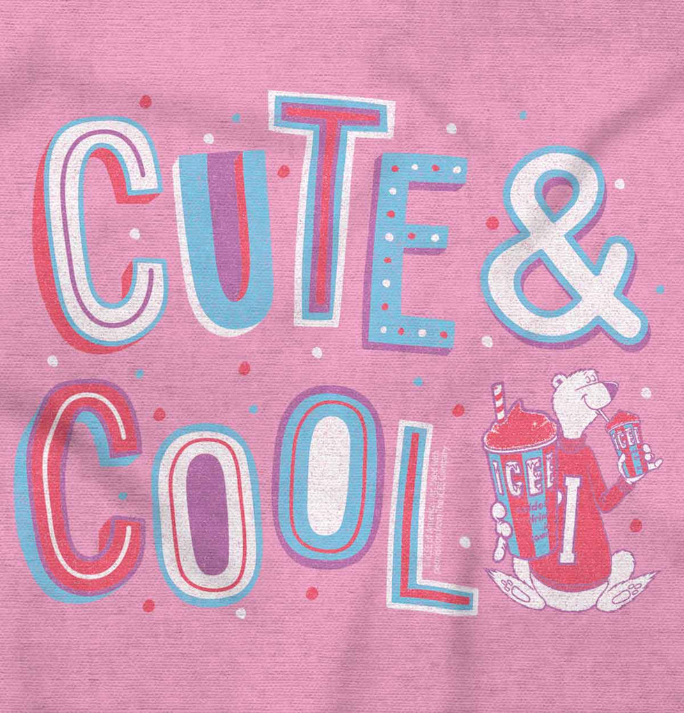 Cute & Cool Infant Toddler T Shirt-Direct To Garment Print-Brisco Baby