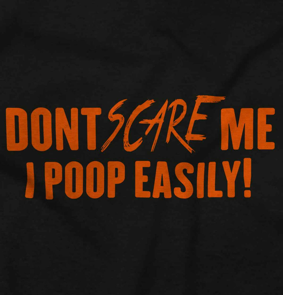 Don't Scare me Infant Baby Bib-Direct To Garment Print-Brisco Baby