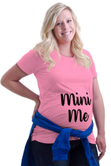 Mini Me Maternity T-Shirt-Direct To Garment Print-Brisco Baby