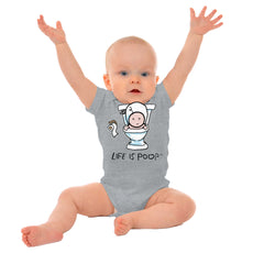 Baby Toilet Romper Bodysuit-Direct To Garment Print-Brisco Baby