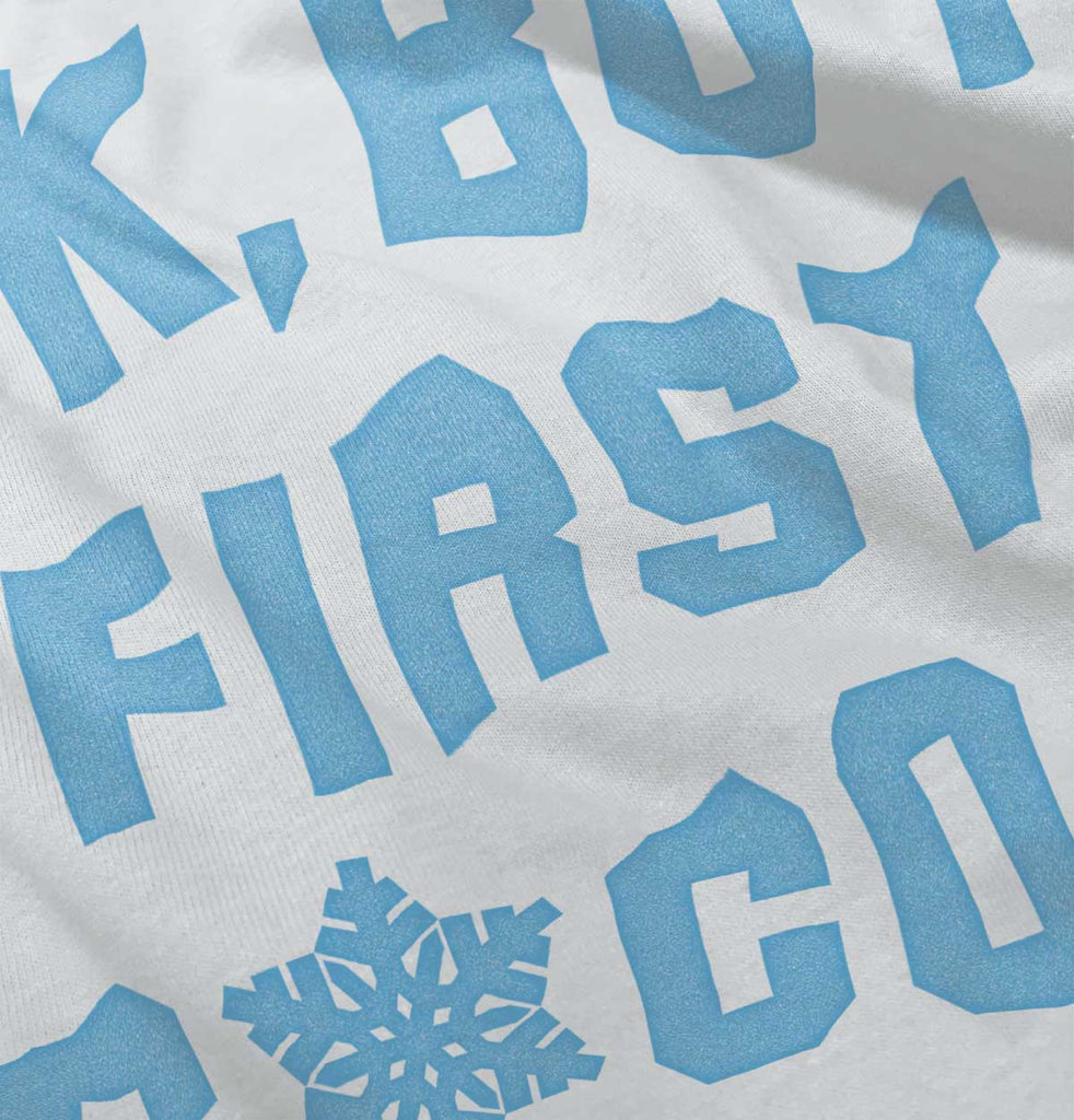 Ok But First Cocoa Infant Toddler T Shirt-Direct To Garment Print-Brisco Baby