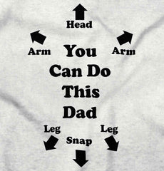You Can Do This Infant Toddler T Shirt-Direct To Garment Print-Brisco Baby