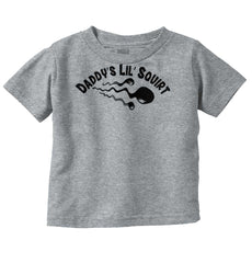 Lil Squirt Infant Toddler T Shirt-Direct To Garment Print-Brisco Baby
