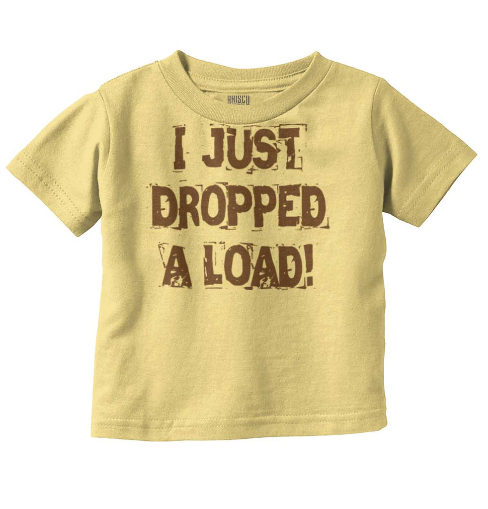 Dropped Load Infant Toddler T Shirt-Direct To Garment Print-Brisco Baby