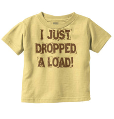 Dropped Load Infant Toddler T Shirt-Direct To Garment Print-Brisco Baby