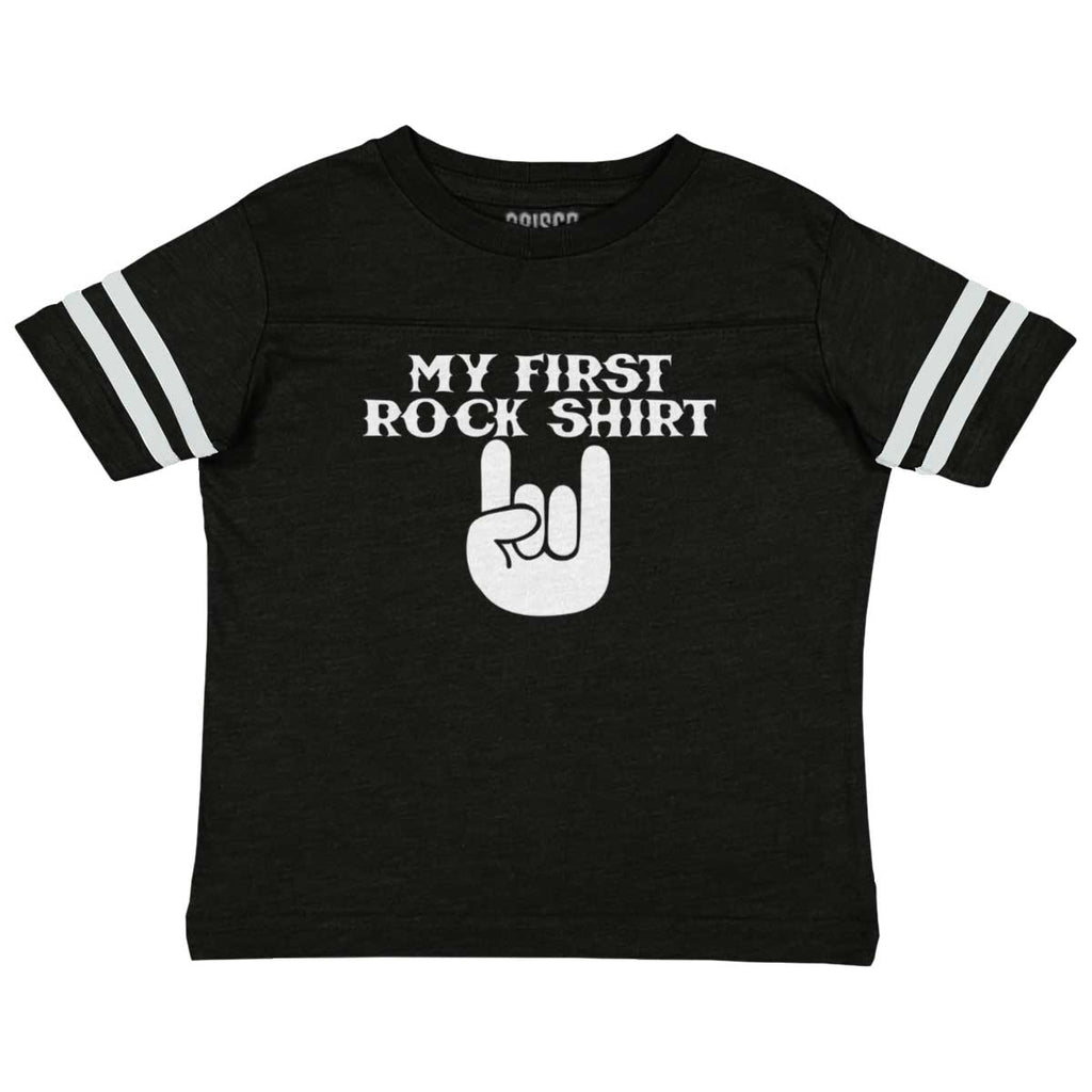 Rock Shirt Toddler Football Jersey Tee-Direct To Garment Print-Brisco Baby