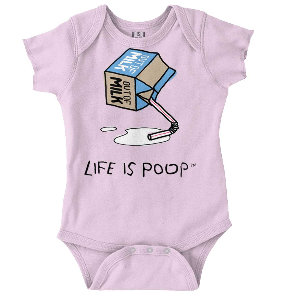 Out of Milk Romper Bodysuit-Direct To Garment Print-Brisco Baby