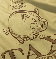 Cutest Tax Deduction Infant Toddler T Shirt-Direct To Garment Print-Brisco Baby