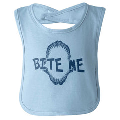 Bite Me Infant Baby Bib-Direct To Garment Print-Brisco Baby