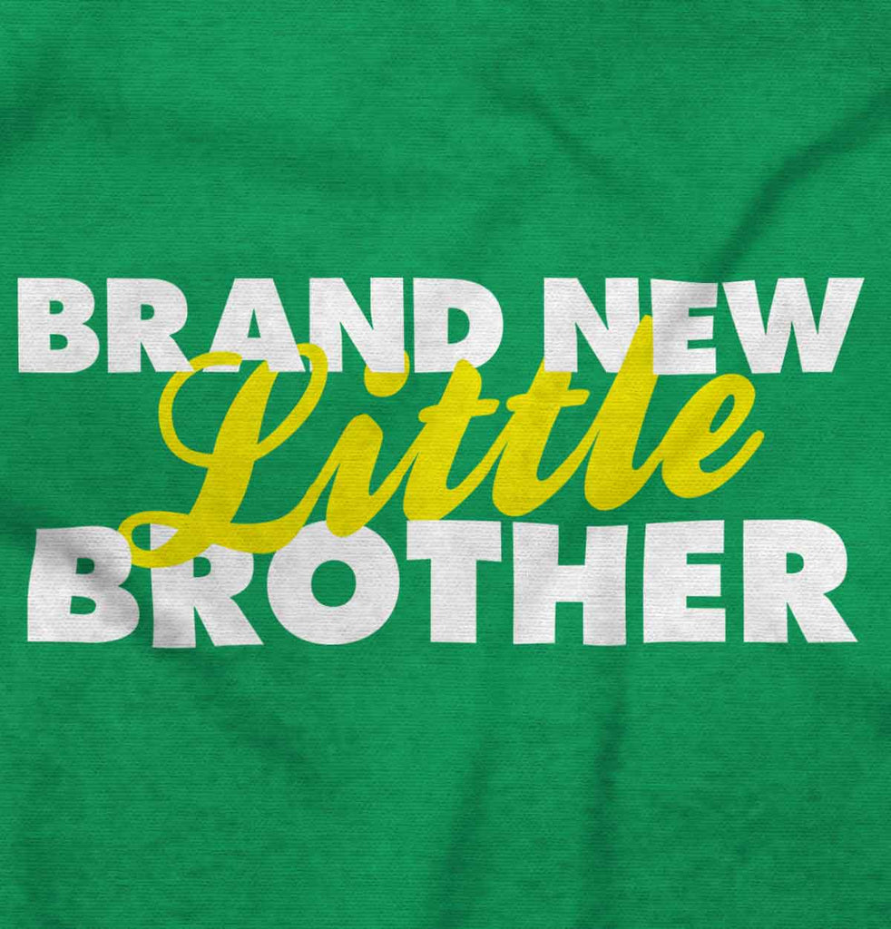 Brand New Little Brother Romper Bodysuit-Direct To Garment Print-Brisco Baby