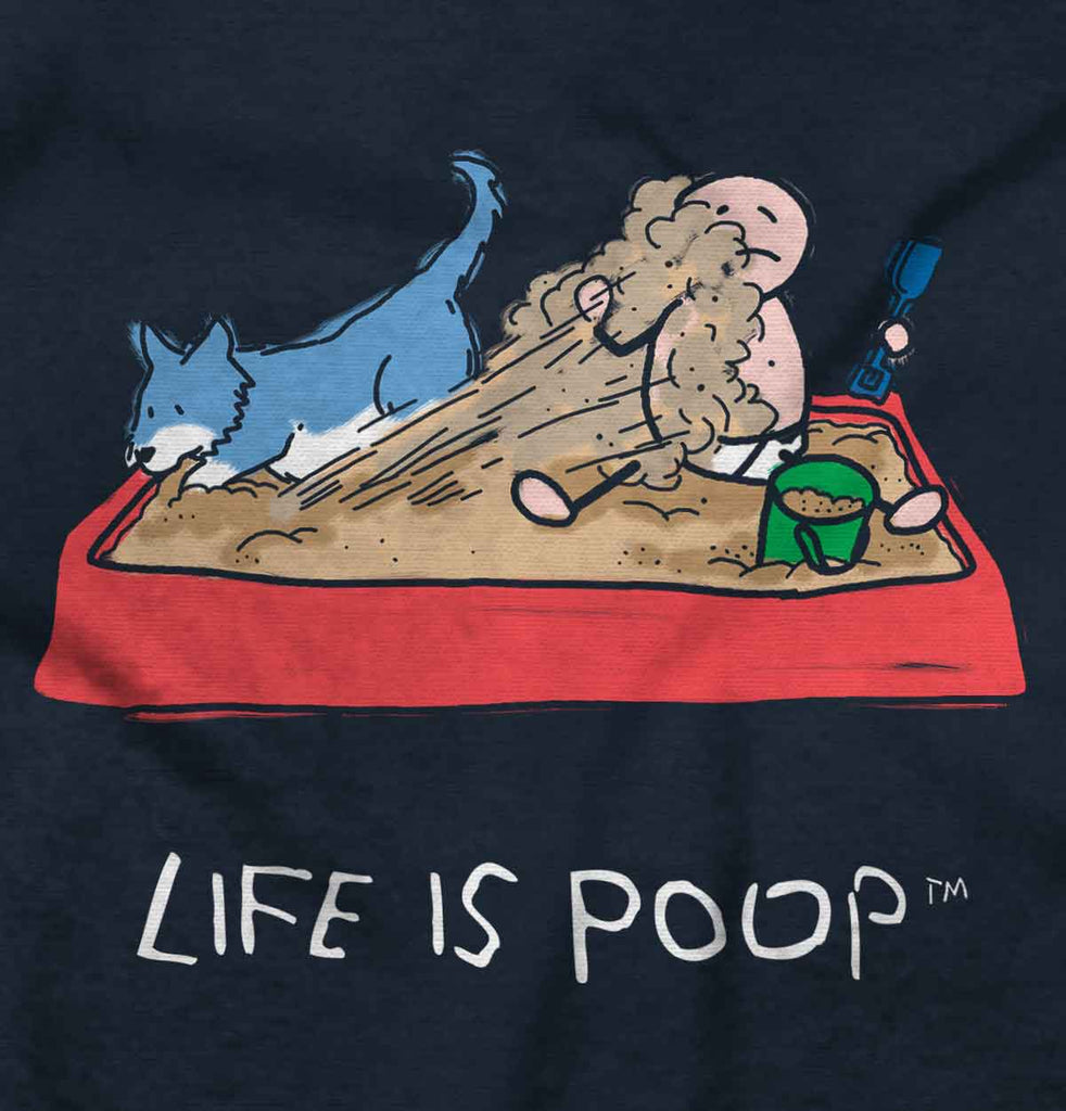 Dog Sandbox Infant Toddler T Shirt-Direct To Garment Print-Brisco Baby