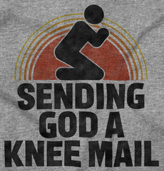 Sending God A Knee Mail Toddler Football Jersey Tee-Direct To Garment Print-Brisco Baby