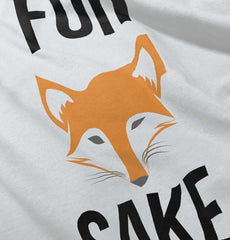 For Fox Sake Infant Toddler T Shirt-Direct To Garment Print-Brisco Baby