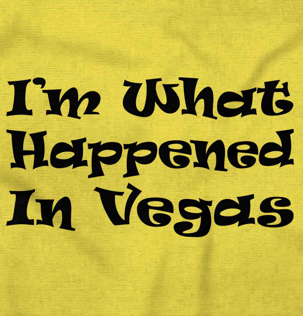 Happened In Vegas Romper Bodysuit-Direct To Garment Print-Brisco Baby