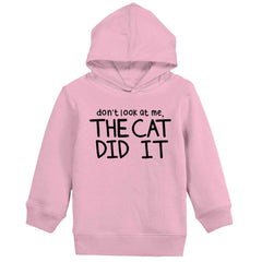 Cat Did It Toddler Pullover Hoodie-Direct To Garment Print-Brisco Baby