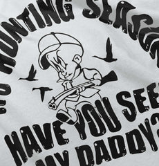Where is Dad Hunting Infant Toddler T Shirt-Direct To Garment Print-Brisco Baby