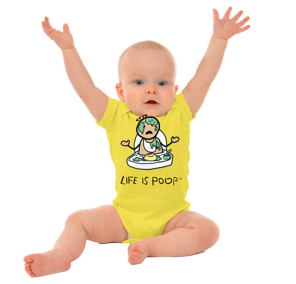 Baby Food Romper Bodysuit-Direct To Garment Print-Brisco Baby