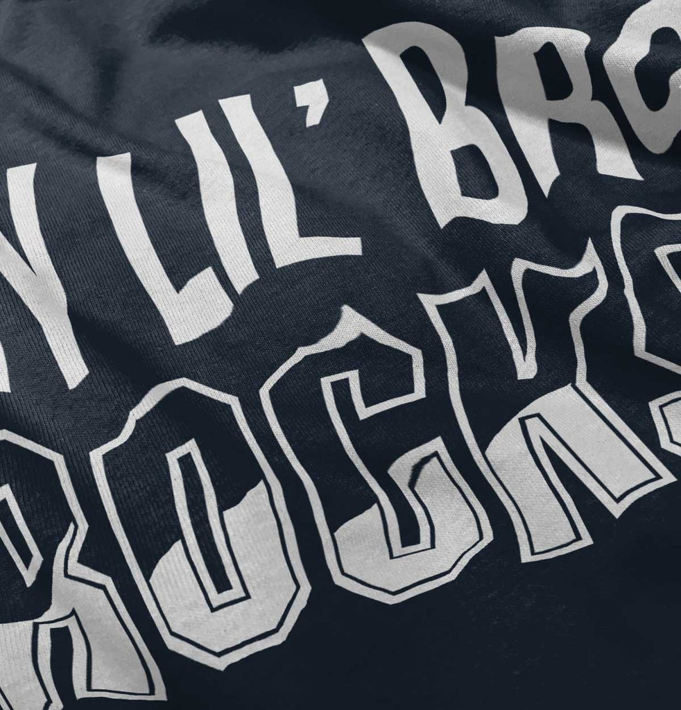 My Lil' Bro Rocks Infant Toddler T Shirt-Direct To Garment Print-Brisco Baby
