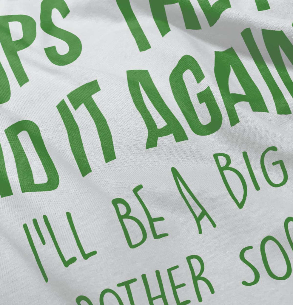 Oops They Did It Again Big Brother Infant Baby Bib-Direct To Garment Print-Brisco Baby