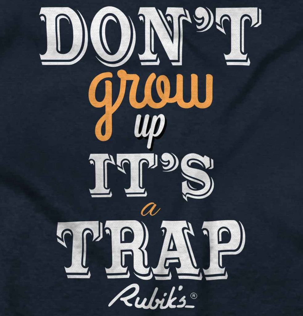 Don't Grow Up Infant Toddler T Shirt-Direct To Garment Print-Brisco Baby