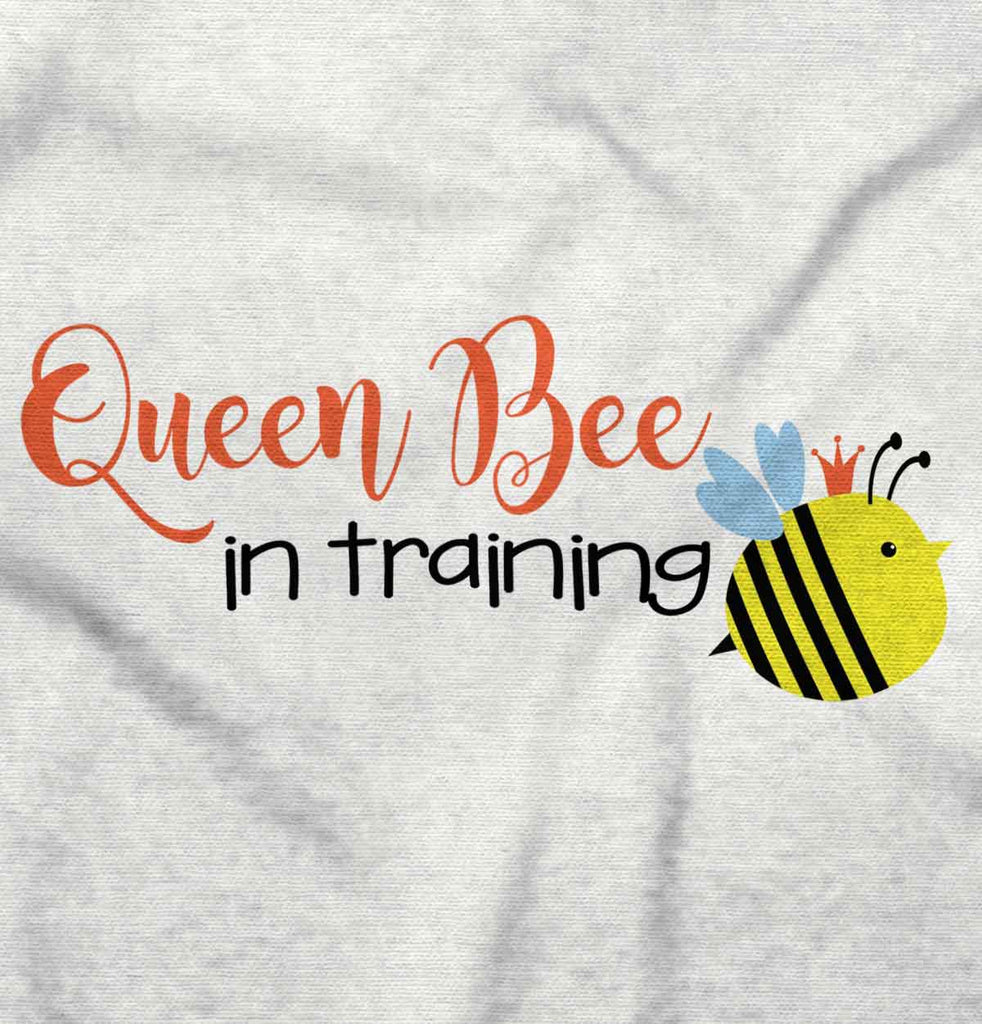 Queen Bee Infant Baby Bib-Direct To Garment Print-Brisco Baby