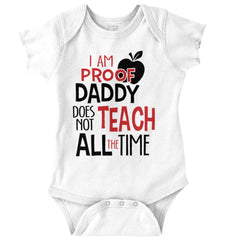 Professor Dad Romper Bodysuit-Direct To Garment Print-Brisco Baby
