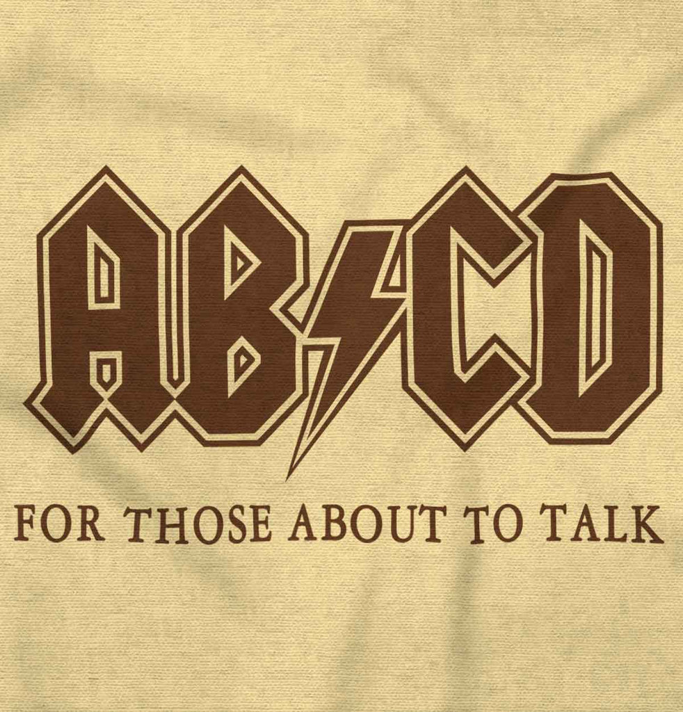 AB CD Romper Bodysuit-Direct To Garment Print-Brisco Baby