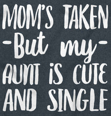 Aunt is Single Football Romper Bodysuit-Direct To Garment Print-Brisco Baby