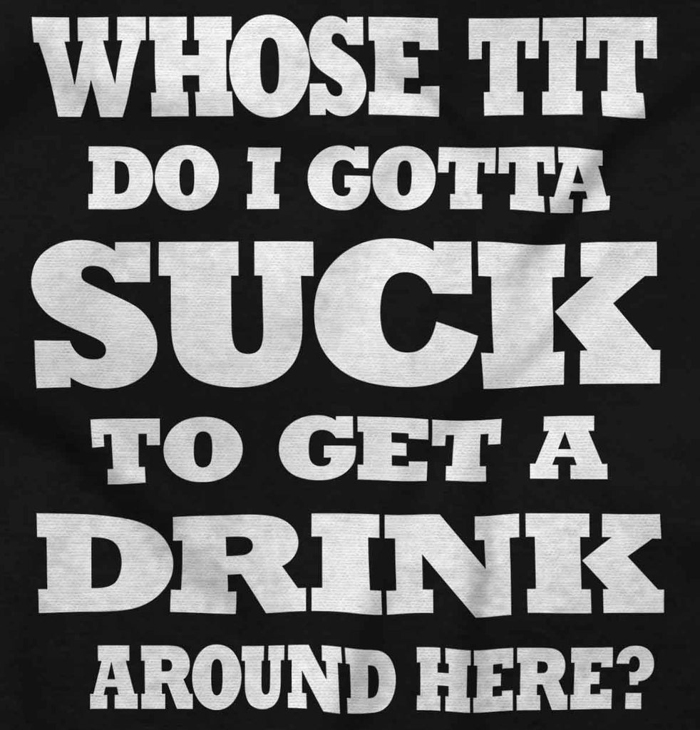 Get A Drink Romper Bodysuit-Direct To Garment Print-Brisco Baby