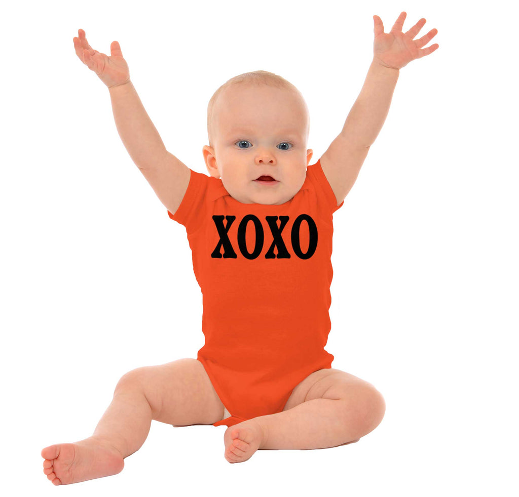 XOXO Romper Bodysuit-Direct To Garment Print-Brisco Baby