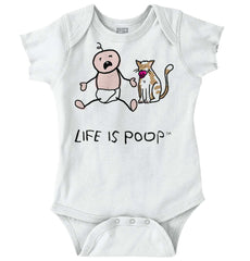 Cat Pacifier Romper Bodysuit-Direct To Garment Print-Brisco Baby