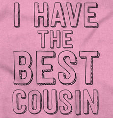 Best Cousin Infant Baby Bib-Direct To Garment Print-Brisco Baby