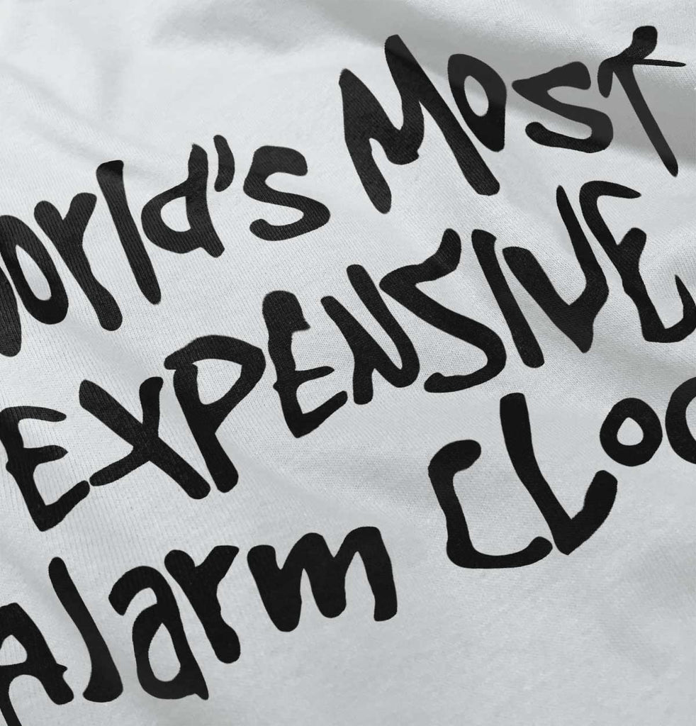 Alarm Clock Infant Toddler T Shirt-Direct To Garment Print-Brisco Baby