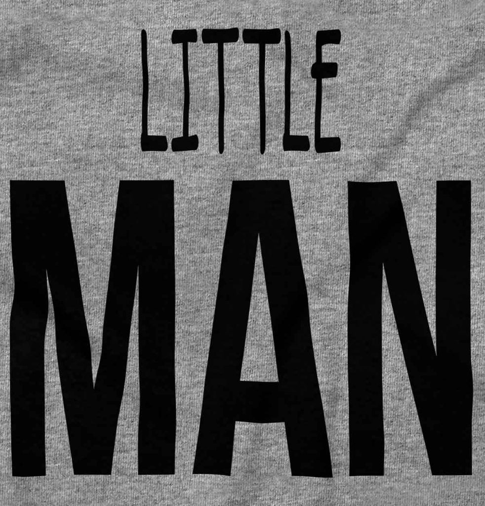 Little Man Infant Toddler T Shirt-Direct To Garment Print-Brisco Baby