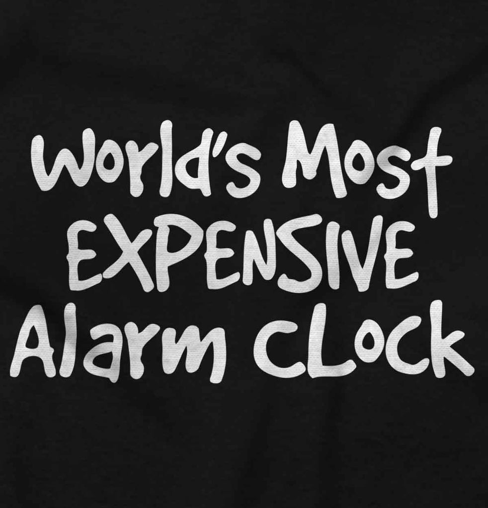 Alarm Clock Infant Toddler T Shirt-Direct To Garment Print-Brisco Baby