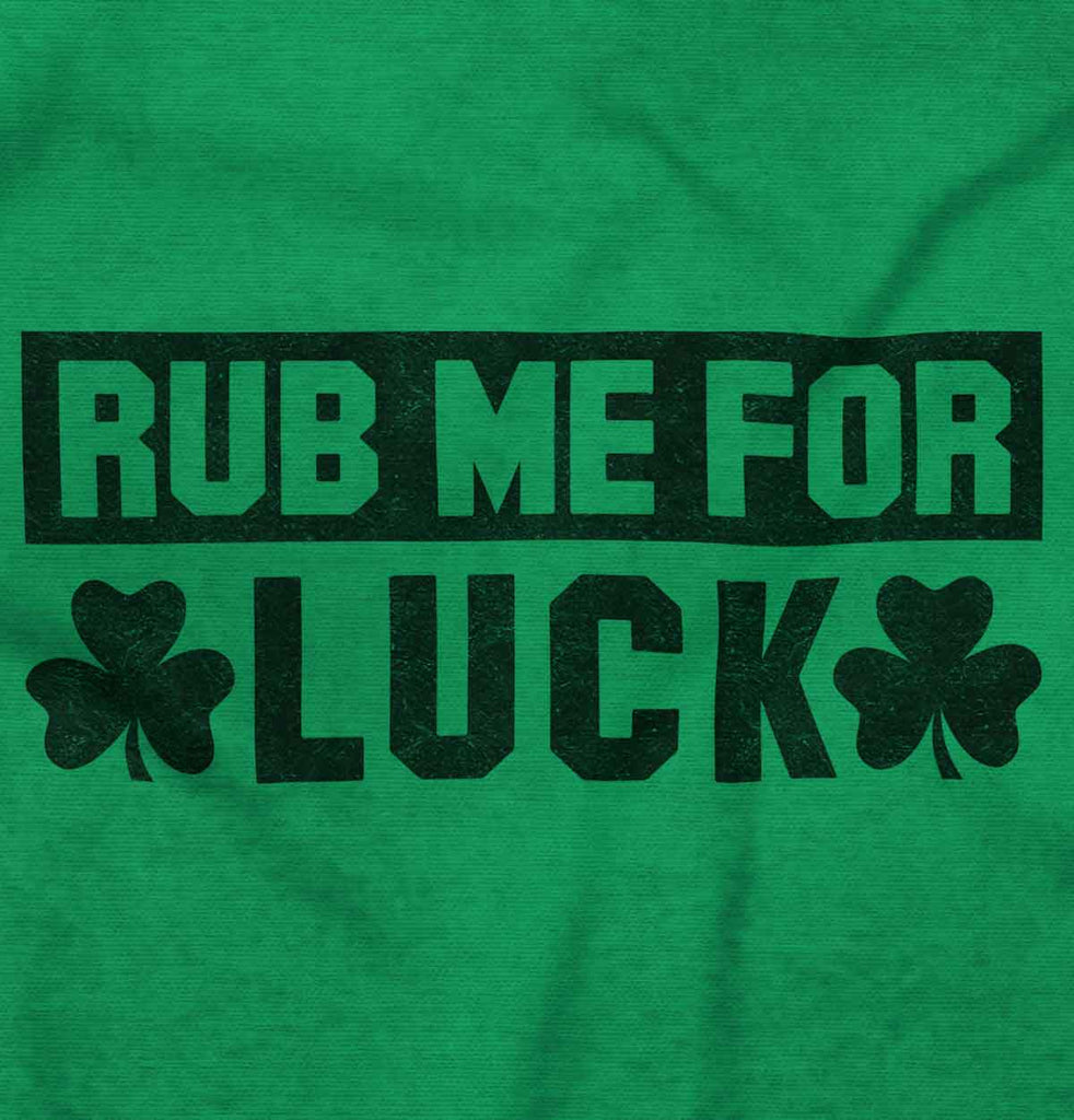 Rub Me For Good Luck Romper Bodysuit-Direct To Garment Print-Brisco Baby