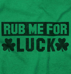 Rub Me For Good Luck Romper Bodysuit-Direct To Garment Print-Brisco Baby