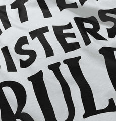 Little Sisters Rule Infant Baby Bib-Direct To Garment Print-Brisco Baby